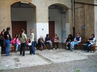 Il pubblico nella cornice dell'A.B.F. - Click per ingrandire